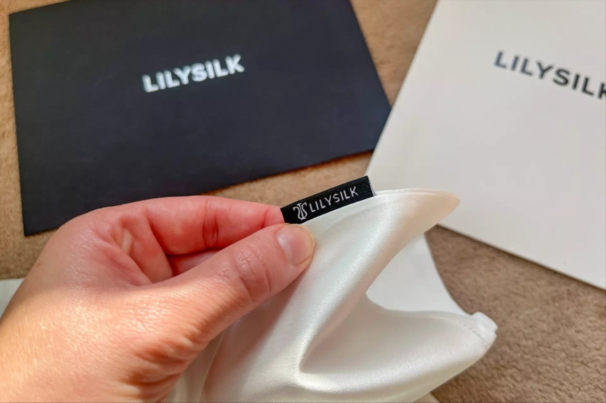 LilySilk zijden kussensloop uitpakken